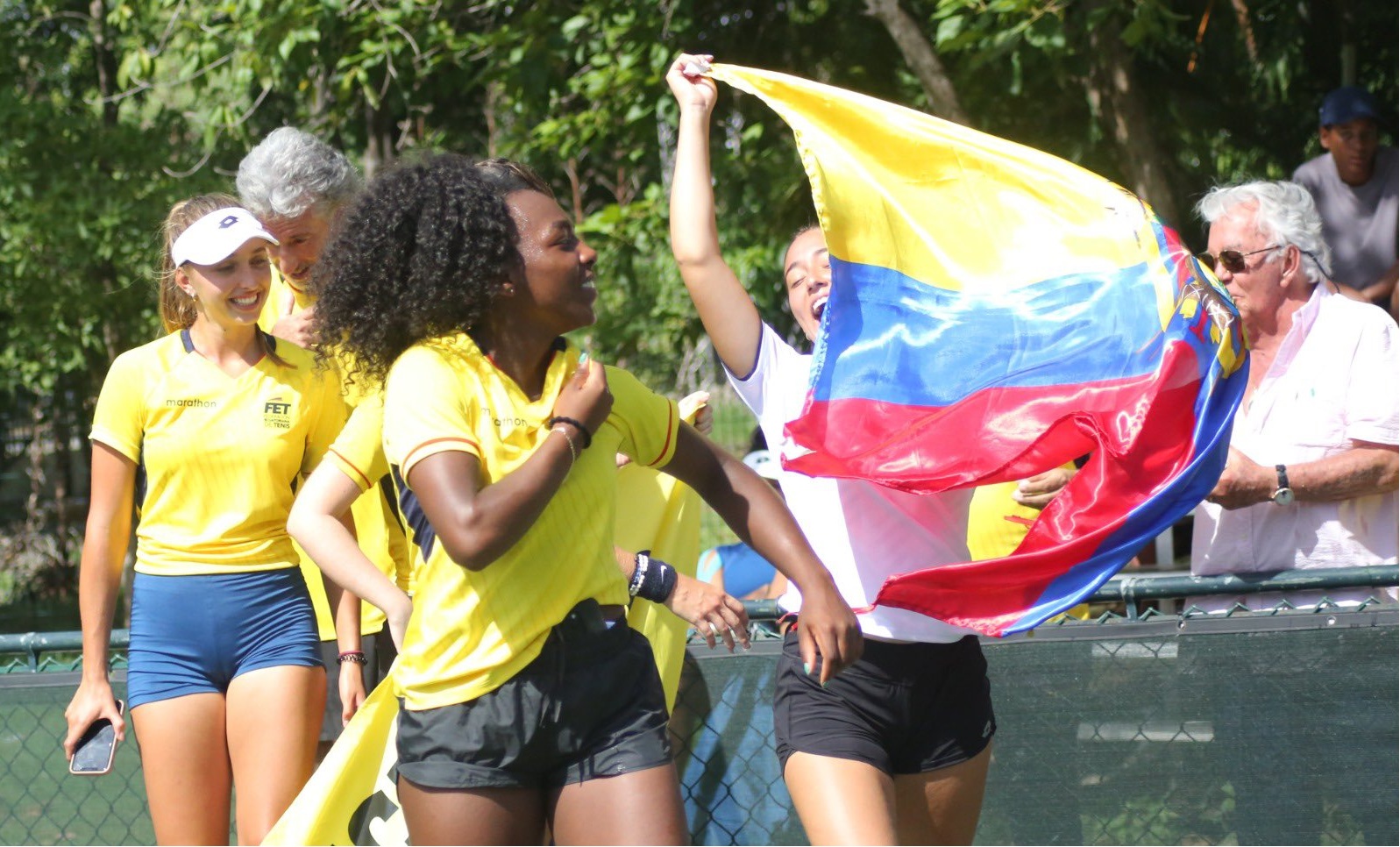 Ecuador, con equipo femenino de tenis, logra objetivo y asciende a grupo 1 de América en la Billie Jean King Cup