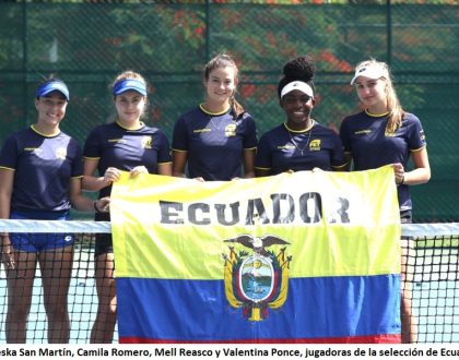 Ecuador jugará la Billie Jean King Cup, el torneo femenino de naciones, en Bogotá, del 8 al 13 de abril