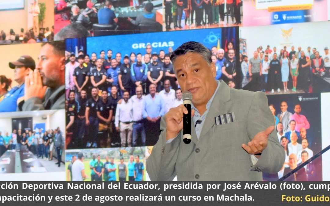 Fedenador sigue con su programa de capacitaciones; ahora será sobre el ‘Prearranque y trastornos del sueño’ que se dictará el próximo 2 de agosto, en Machala