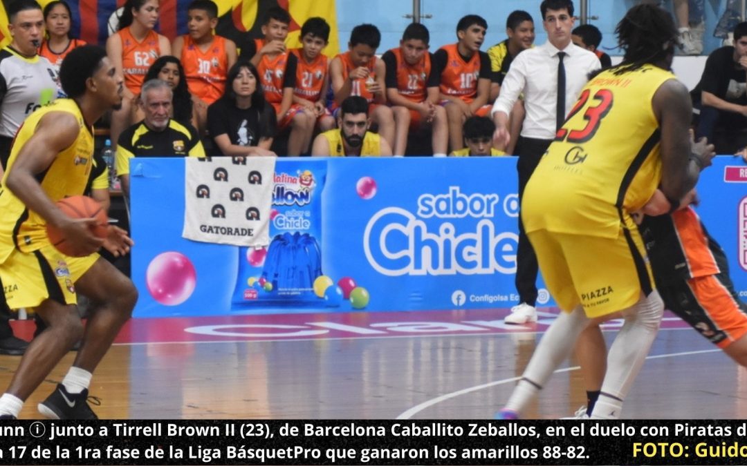 Barcelona / Caballito Zeballos inicia este viernes de local los play offs de la Liga BásquetPro ante Piratas de Los Lagos, equipo que lo derrotó en Ibarra por 1 punto y en Guayaquil cayó por 6 de diferencia