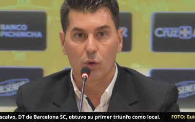 Ismael Rescalvo justifica cambios en equipo titular para triunfo ante Orense SC, pero dice que no fueron muchos; resalta trabajo realizado por sus jugadores