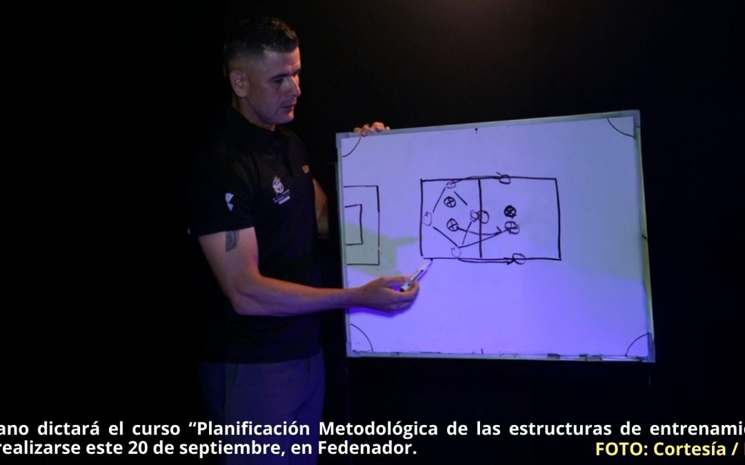 Fedenador abrió inscripciones para curso «Planificación metodológica de las estructuras de entrenamiento en el fútbol» y será de forma presencial