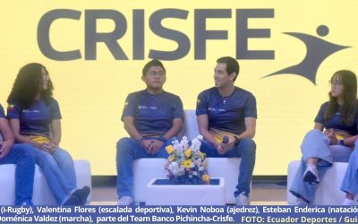 Fundación Crisfe, de Banco Pichincha, destaca apoyo a 22 deportistas de alto rendimiento y un club de  rugby inclusivo; seis de ellos hablan sobre sus experiencias