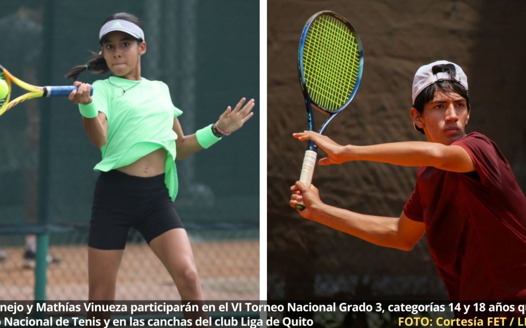 En Centro Nacional de Tenis, en GYE; y en club Liga de Quito, inicia, este miércoles, el VI Campeonato Nacional Grado 3, categorías 14 y 18 años
