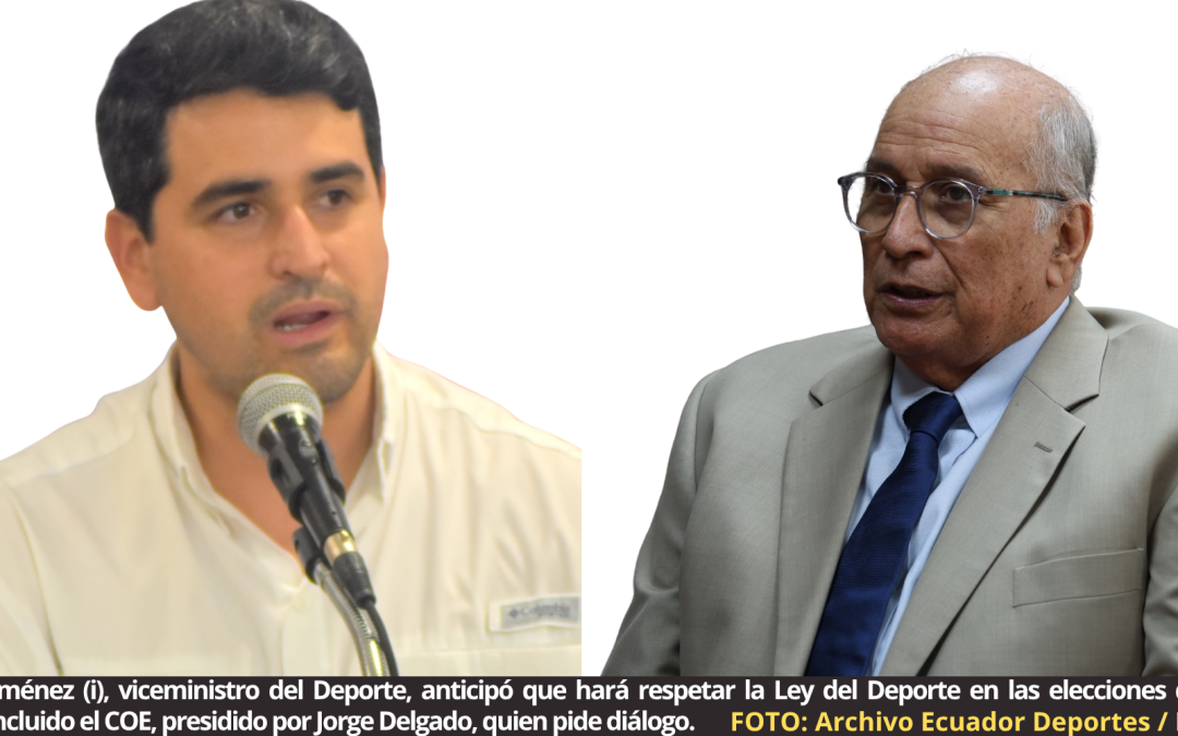 Un ‘preocupado’ COE advierte de sanciones al país ante declaraciones de Viceministro del Deporte, quien manifestó que se hará respetar la Ley del Deporte en reconocimiento de directorios