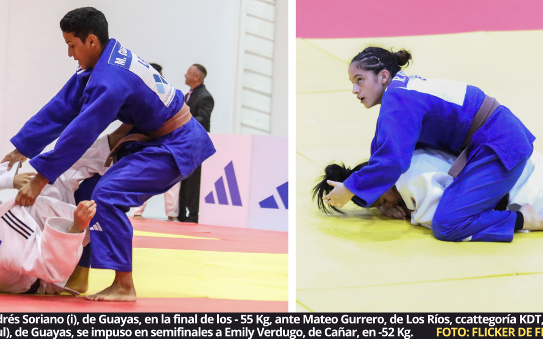 Guayas se impone en Campeonato Nacional de Judo, categoría cadetes; Cañar, El Oro y Chimborazo, escoltan a campeones
