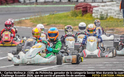 Se estrenó circuito inédito en la cuarta válida del Rotax Max Challenge Ecuador 2026, que se corrió en el Kartódromo Cotopaxi