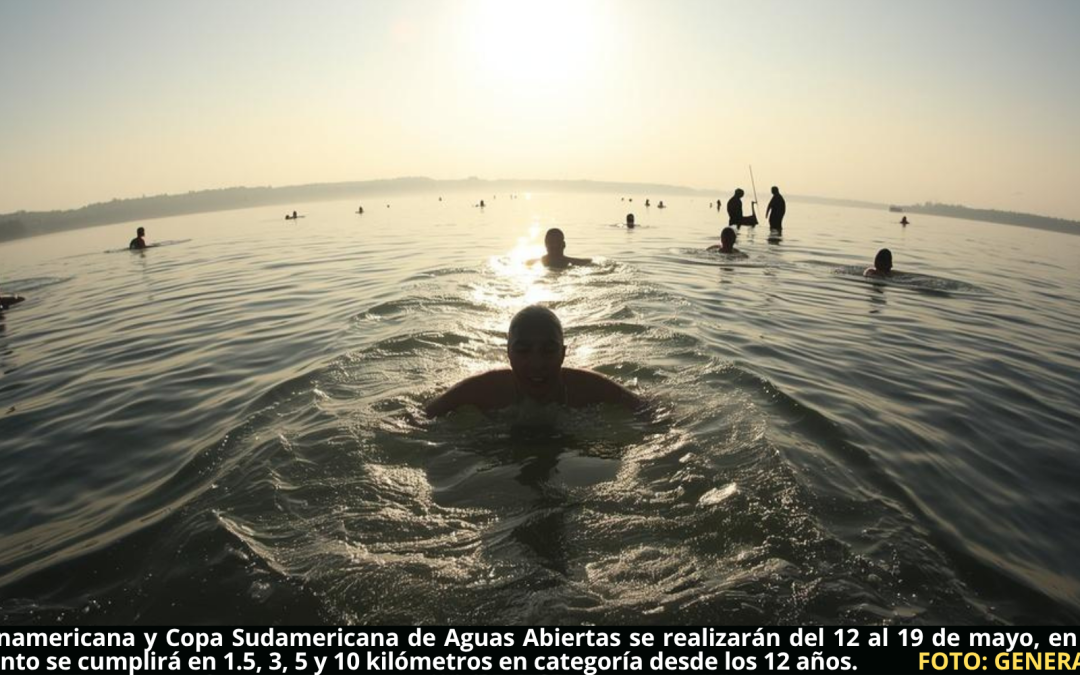 Copa Panamericana y Copa Sudamericana de Aguas Abiertas, se realizarán en mayo, en Salinas