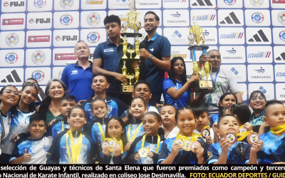 Guayas hace respetar su patio en Nacional de Karate y casi triplica en medallas de oro a su escolta; Pichincha, dominador de últimos torneos, asistió dividido en clubes