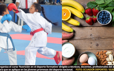 Fuerza técnica del país tiene la oportunidad de capacitarse en Nutrición para el deporte formativo, organizado por Fedenador