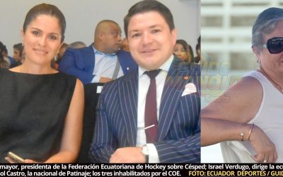 Comité Ejecutivo del COE suspende a dos ecuatorianas afines al Viceministro del Deporte, judo y patinaje; además, desconocen a hockey sobre césped