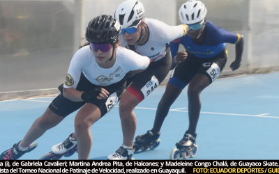 Guayaco Skating, Halcones, Elsa Mendoza y Gabriela Cavalieri, entre clubes de damas que destacaron en Campeonato Nacional de Patinaje de Velocidad