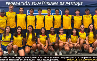 Federación Ecuatoriana de Patinaje designa selección que participará en el Panamericano de Colombia