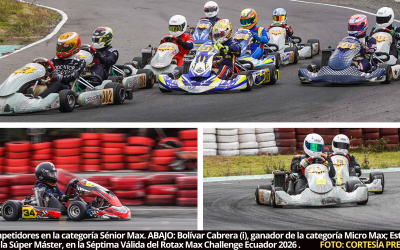 Se realizó la VII Válida del Rotax Max Challenge Ecuador 2026, que entra en receso hasta septiembre