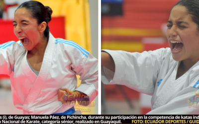 Guayas y Pichincha igualan con cuatro medallas de oro en katas, individuales y por equipos, del Campeonato Nacional de Karate, realizado en Guayaquil