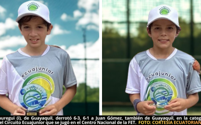 Leonardo Jauregui, Carlos Bazán y César Dávila alcanzan la cima en la VIII Etapa del Circuito Ecuajunior