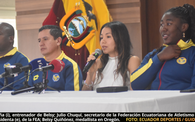 Belsy Quiñónez, su experiencia en el Mundial de Atletismo sub-20, al ganar plata en impulsión de bala y lograr récord nacional