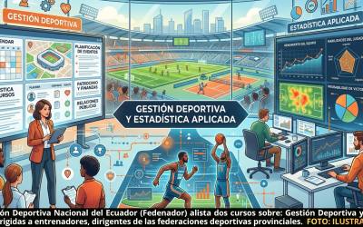 Gestión Deportiva y Estadística Aplicada, temas de las próximas capacitaciones de Fedenador, en septiembre, bajo modalidad virtual