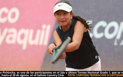 El segundo y último Grado 1 de Tenis, que inicia hoy en Salinas, tiene más de 200 participantes juveniles