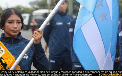Con abanderamiento, Guayas queda lista para ser anfitriona y participar en los próximos Juegos Nacionales de Menores
