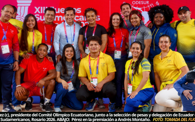PARTE FINAL: Jefferson Pérez, como presidente del COE, no es responsable de la ubicación de Ecuador en los Juegos Sudamericanos 2026, coincide prensa deportiva